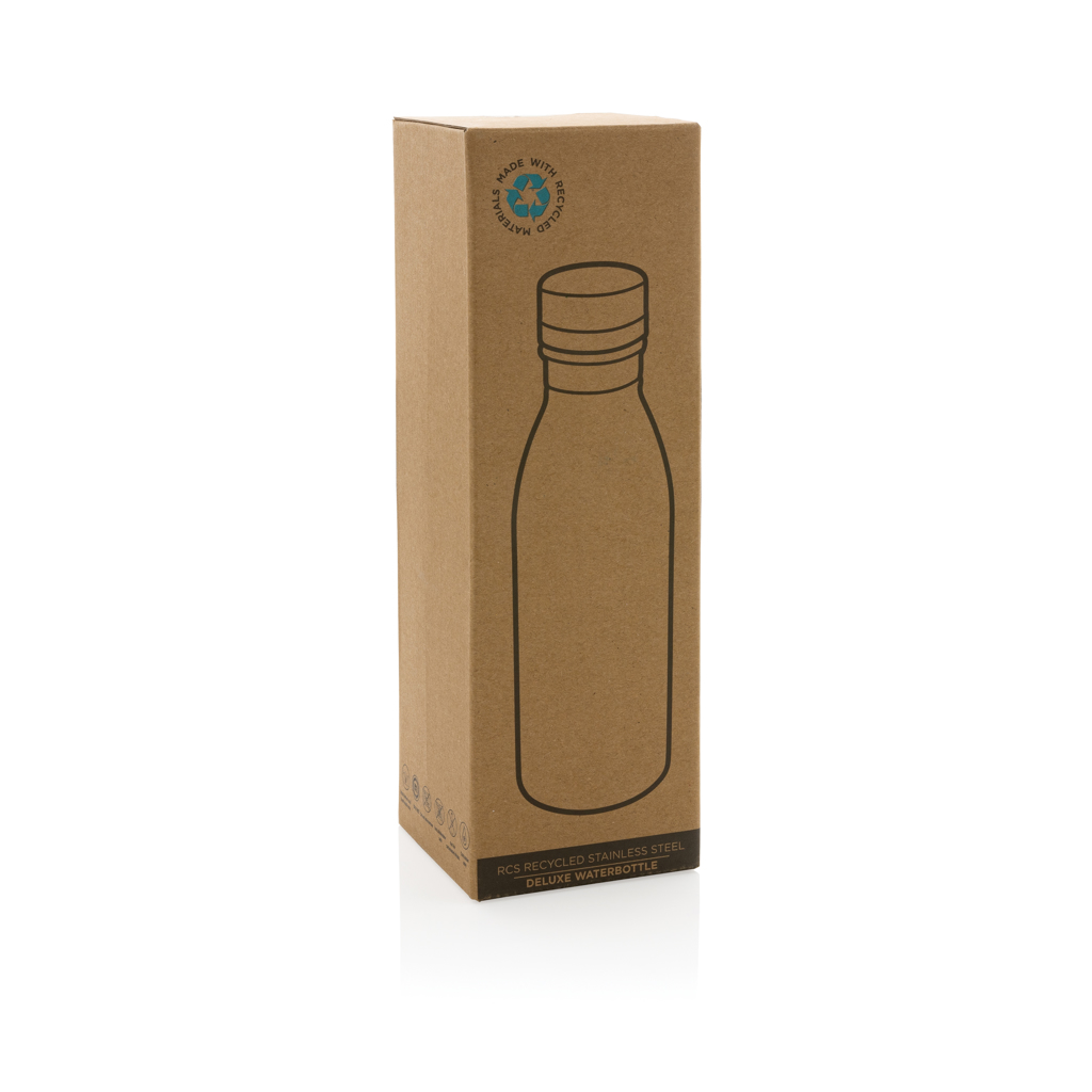 Botella de agua de lujo personalizada acero reciclado RCS 500ml - Tazas y botellas - Regalo Promocional Personalizado - imagen 7