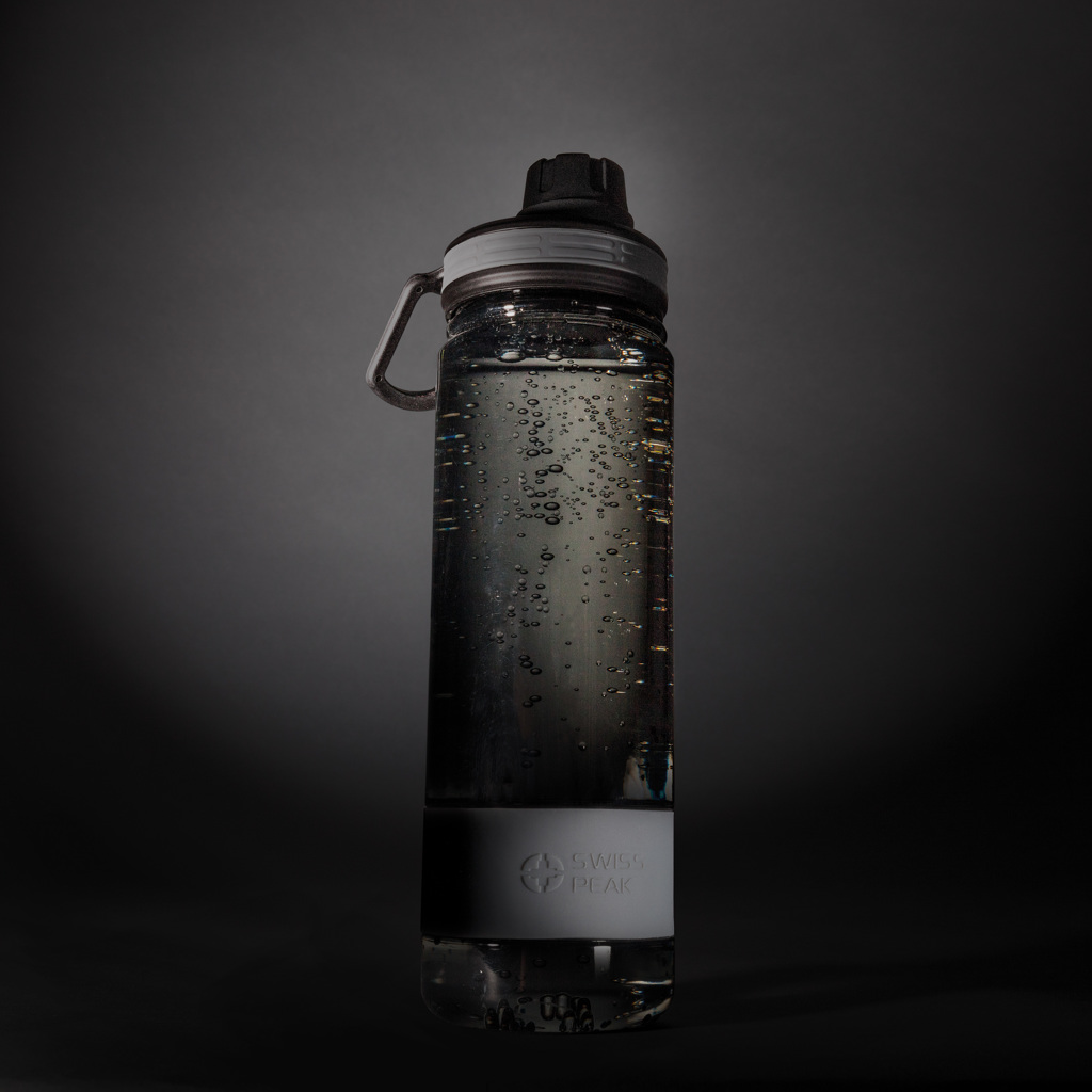 Botella personalizada Tritan Swiss Peak antigoteo con aro silicona 750ml - Tazas y botellas - Regalo Promocional Personalizado - imagen 6