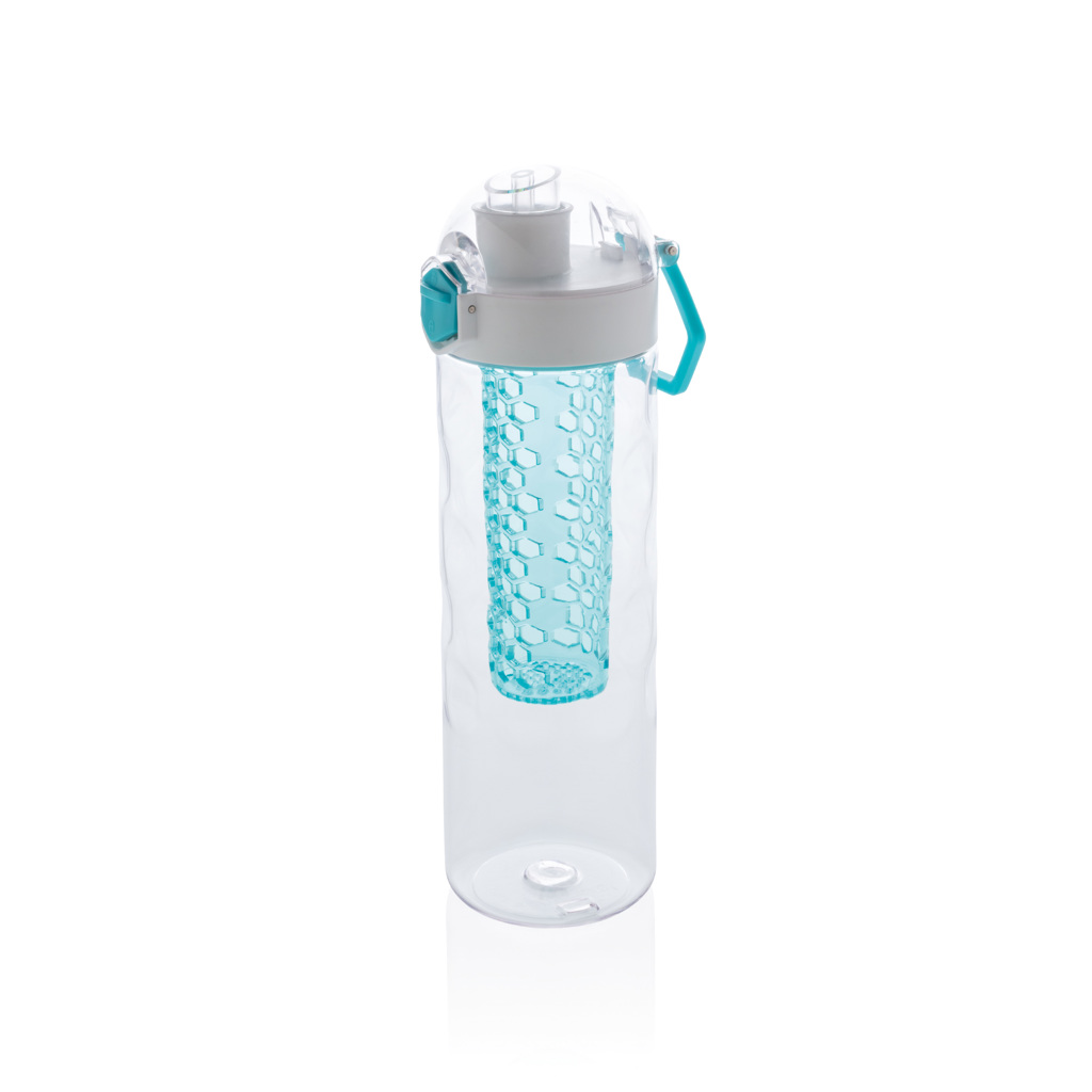 Botella infusora personalizada Honeycomb antigoteo con botón 700ml - Tazas y botellas - Regalo Promocional Personalizado - vista alternativa