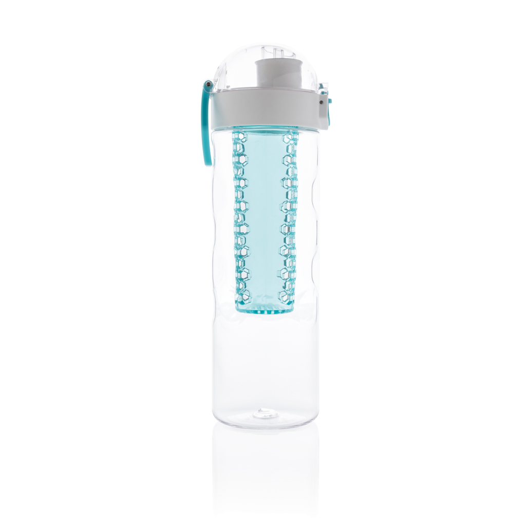 Botella infusora personalizada Honeycomb antigoteo con botón 700ml - Tazas y botellas - Regalo Promocional Personalizado - imagen 4