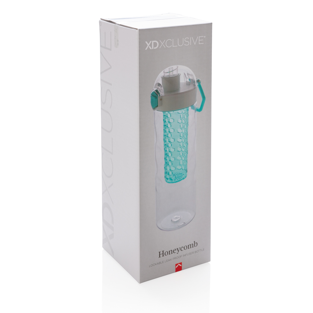 Botella infusora personalizada Honeycomb antigoteo con botón 700ml - Tazas y botellas - Regalo Promocional Personalizado - imagen 14