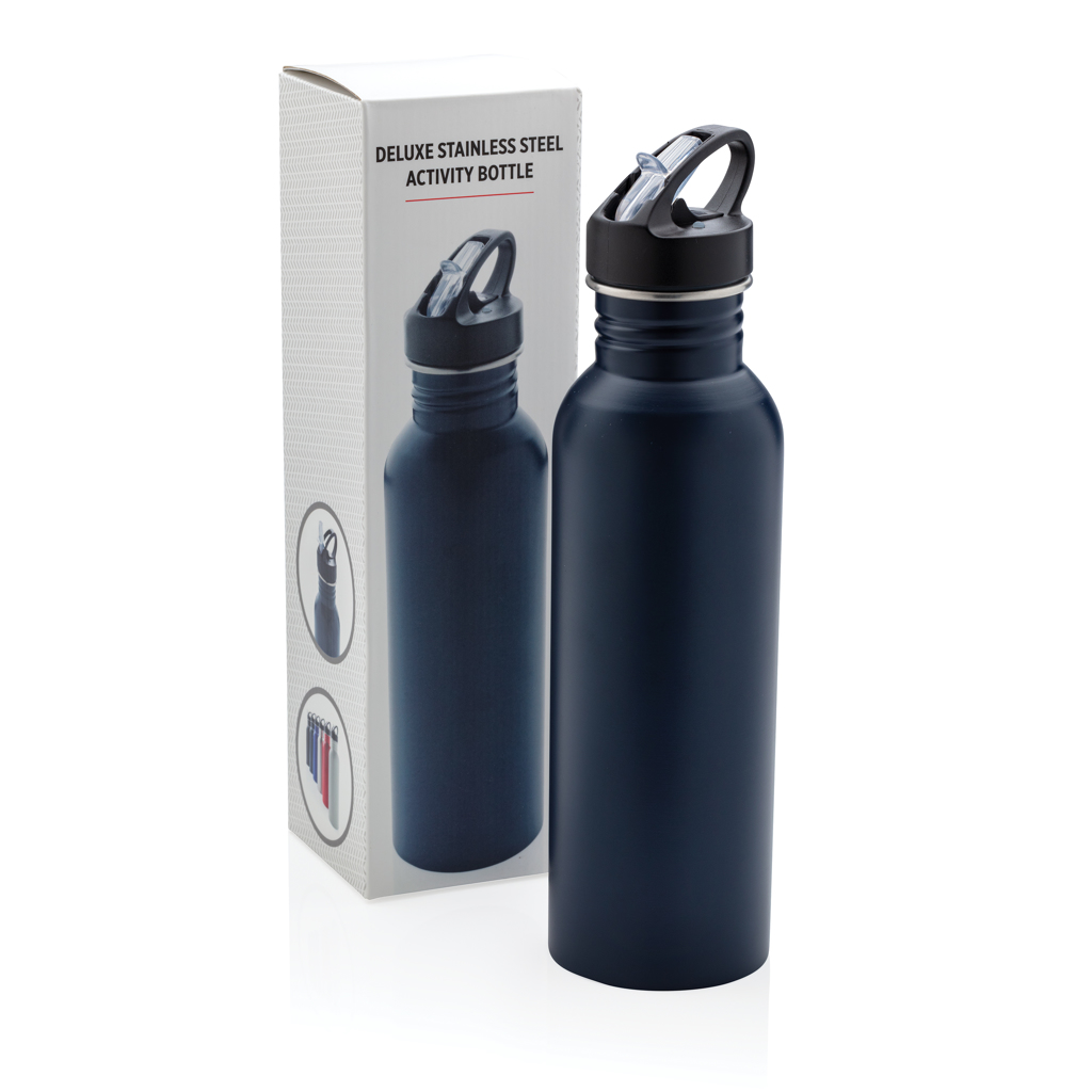 Botella personalizada de actividad acero inoxidable Deluxe deportiva 710ml - Tazas y botellas - Regalo Promocional Personalizado - imagen 8