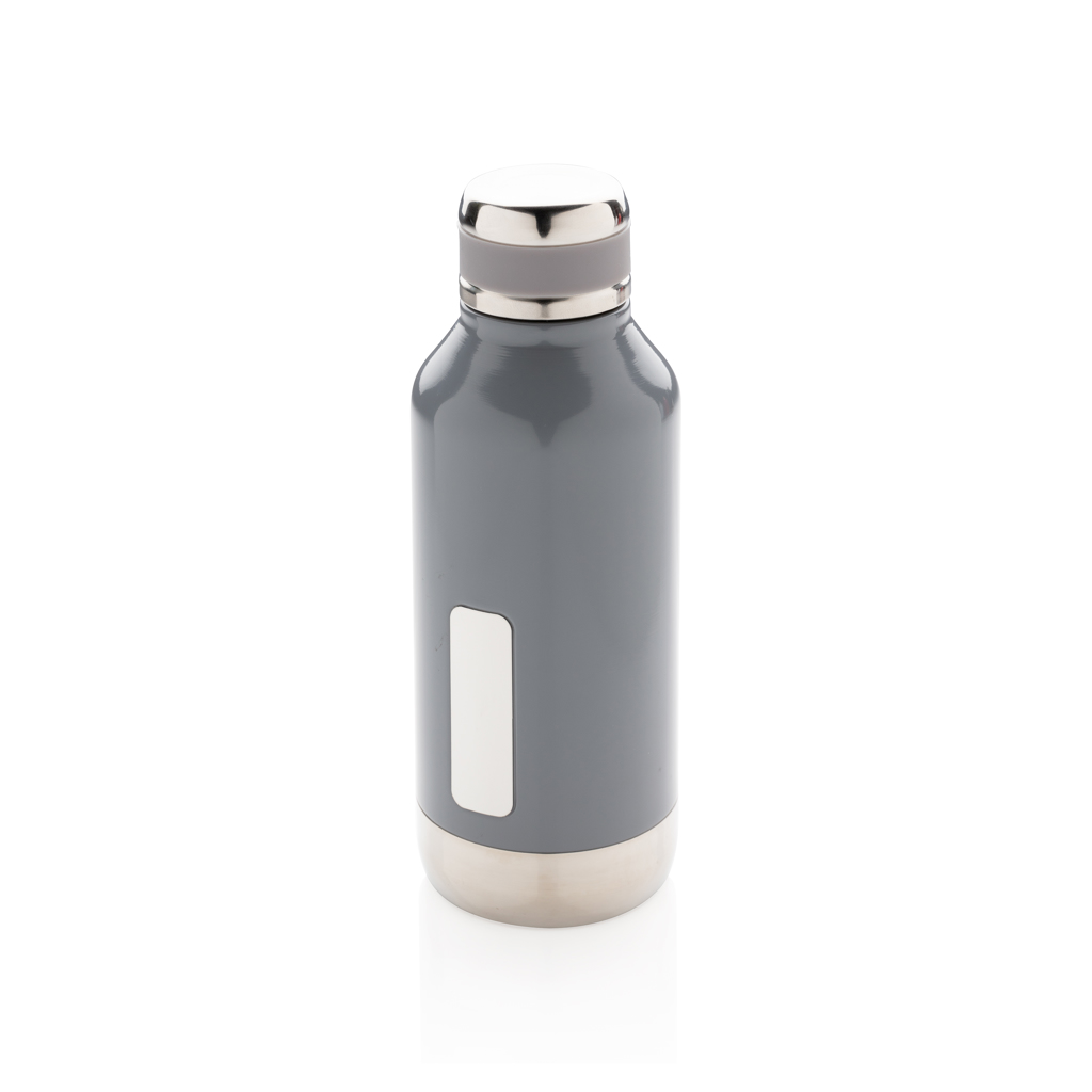 Botella personalizada al vacío antigoteo con placa para logo 500ml - Tazas y botellas - Regalo Promocional Personalizado - vista alternativa