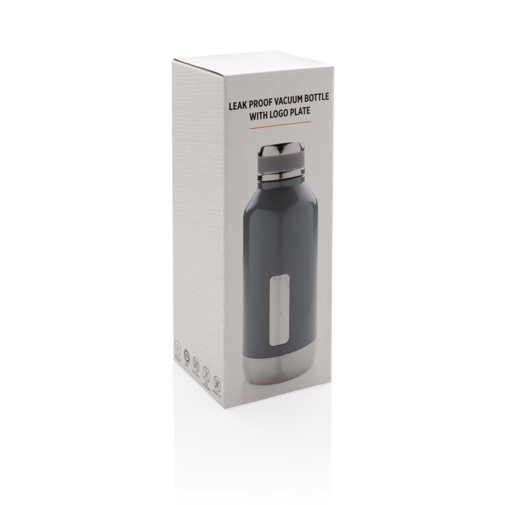 Botella personalizada al vacío antigoteo con placa para logo 500ml - Tazas y botellas - Regalo Promocional Personalizado - imagen 7