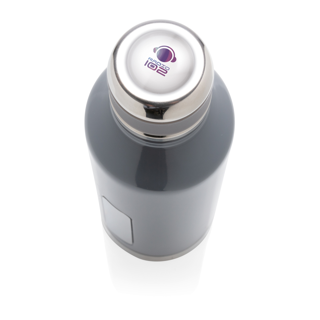 Botella personalizada al vacío antigoteo con placa para logo 500ml - Tazas y botellas - Regalo Promocional Personalizado - imagen 9