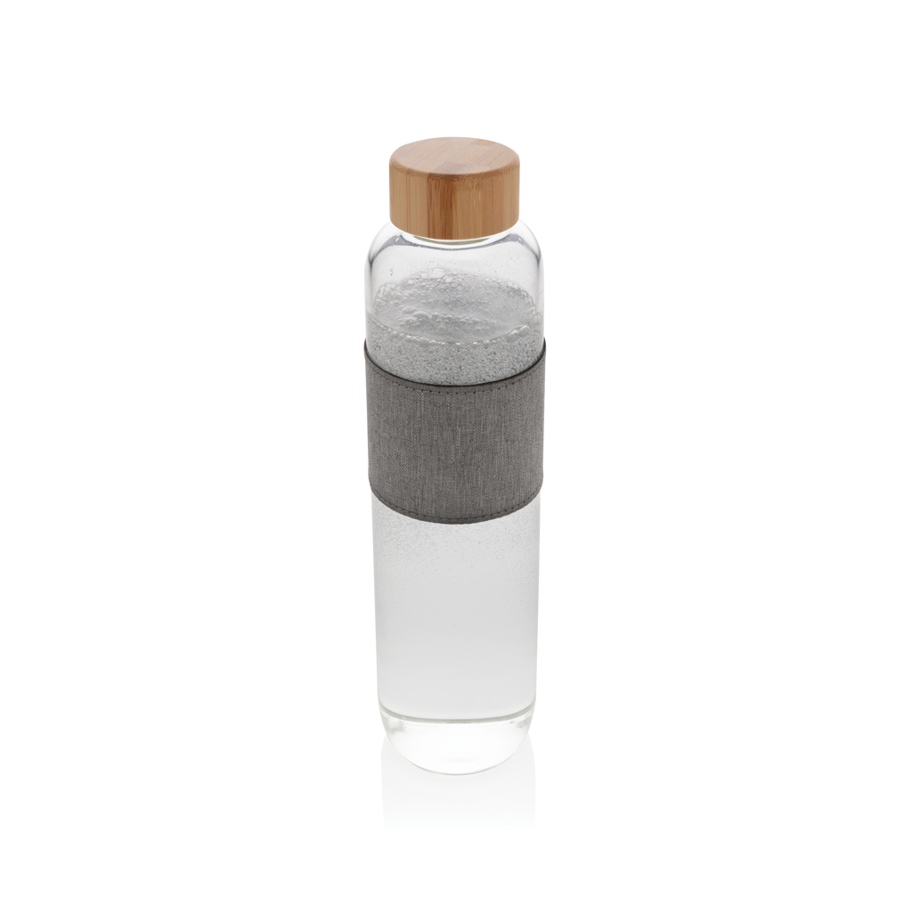Botella personalizada Impact de vidrio borosilicato con bambú 750ml - Tazas y botellas - Regalo Promocional Personalizado - vista alternativa