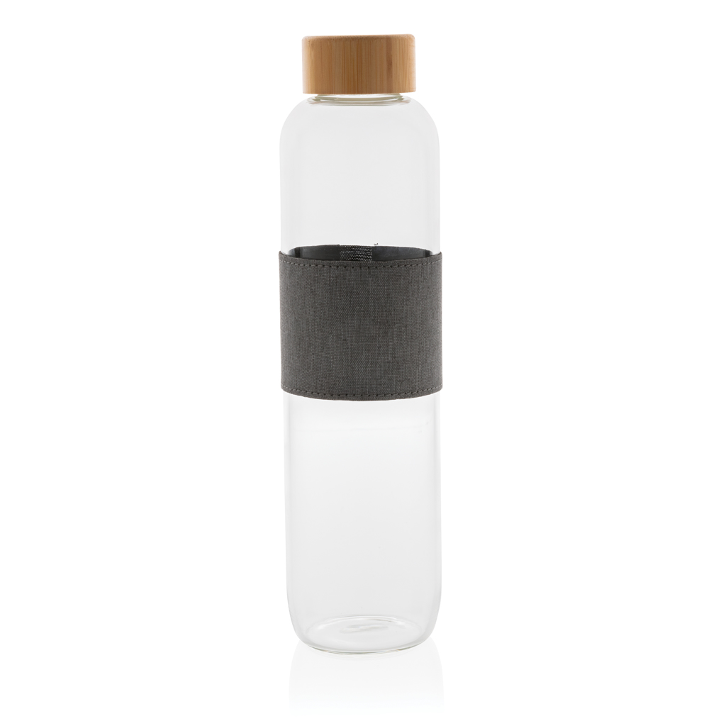 Botella personalizada Impact de vidrio borosilicato con bambú 750ml - Tazas y botellas - Regalo Promocional Personalizado - imagen 3