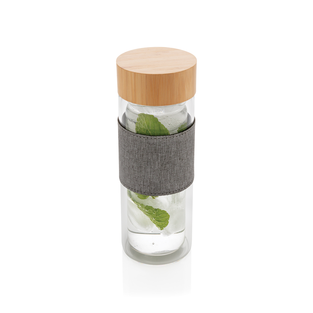 Botella personalizada Impact de vidrio borosilicato doble pared 360ml - Tazas y botellas - Regalo Promocional Personalizado - vista alternativa