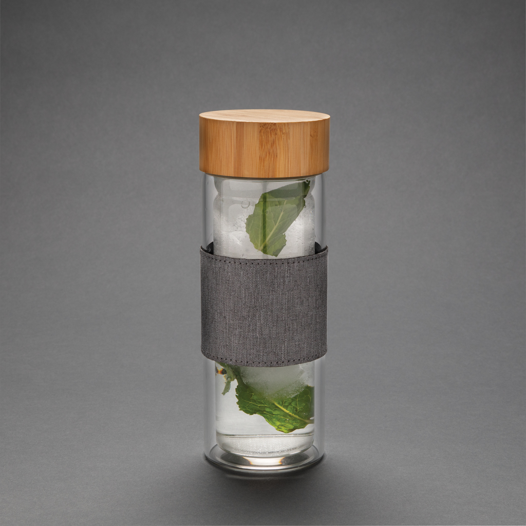 Botella personalizada Impact de vidrio borosilicato doble pared 360ml - Tazas y botellas - Regalo Promocional Personalizado - imagen 12