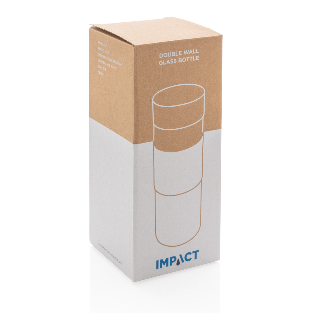 Botella personalizada Impact de vidrio borosilicato doble pared 360ml - Tazas y botellas - Regalo Promocional Personalizado - imagen 20