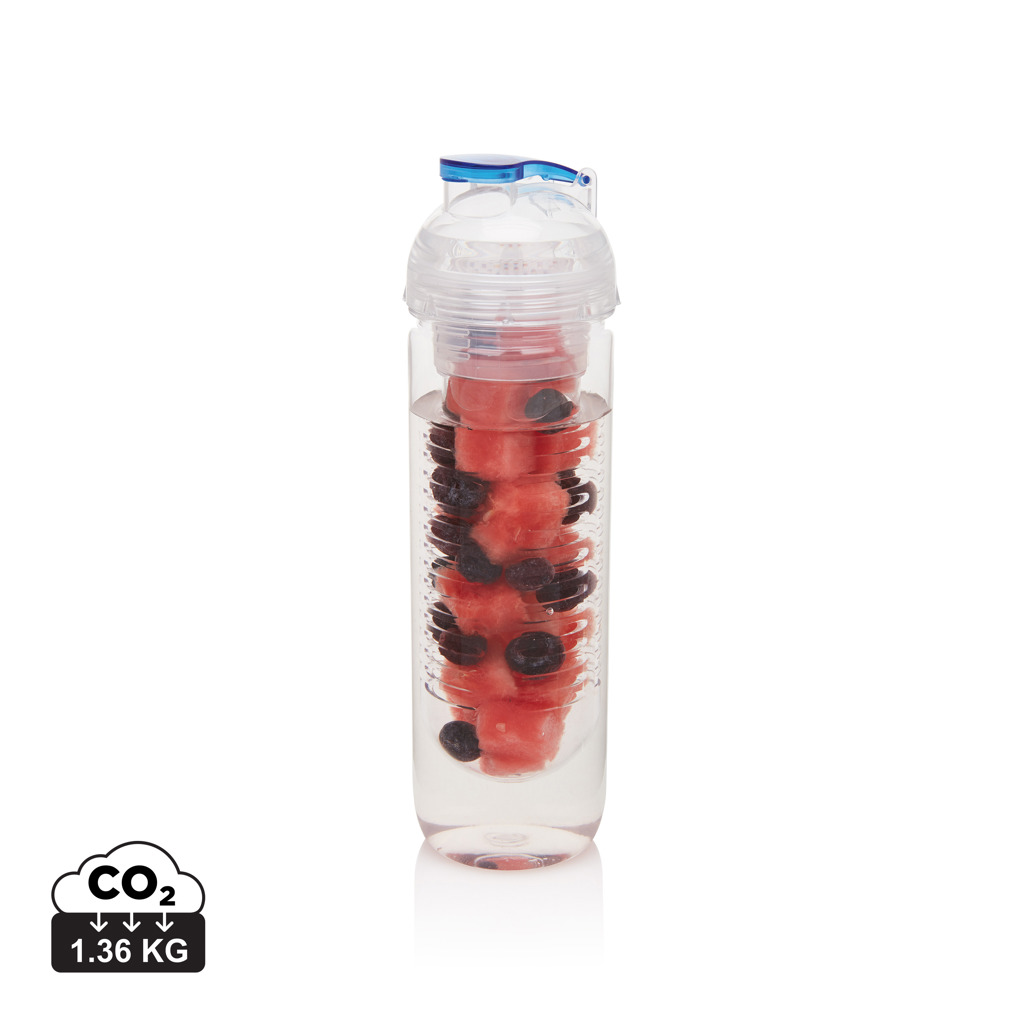 Botella de agua con infusor personalizada Tritan de 500ml