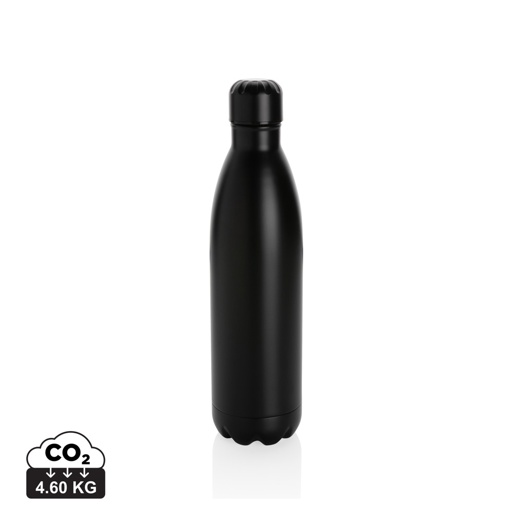 Botella de acero inoxidable personalizada al vacío color sólido de 750ml - Tazas y botellas - Regalo Promocional Personalizado