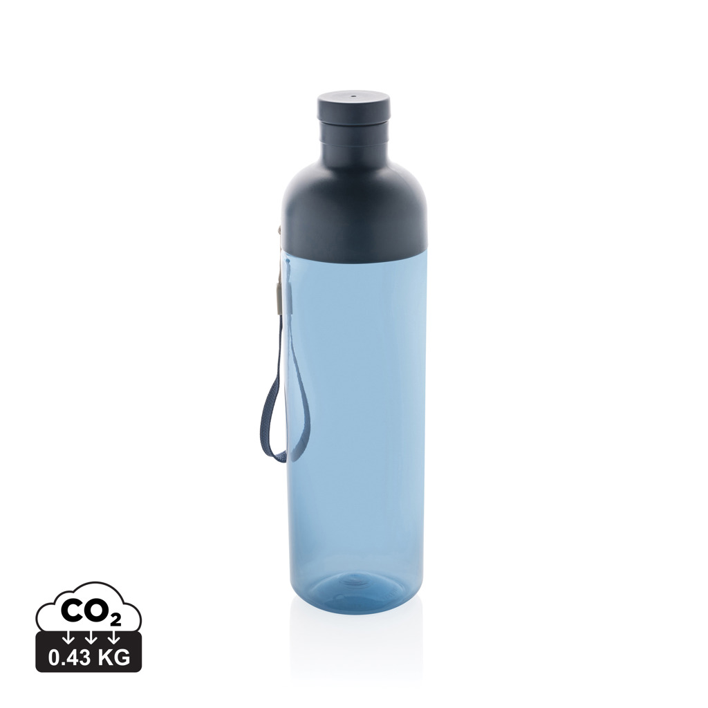 Botella  de agua personalizad antigoteo PET reciclado Impact RCS de 600ml