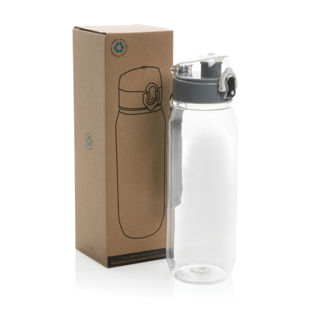Botella de agua personalizada Yide antigoteo PET reciclado RCS de 800ml - Tazas y botellas - Regalo Promocional Personalizado - imagen 9