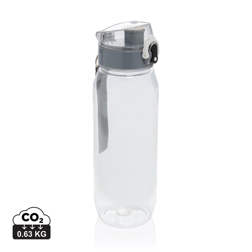Botella de agua personalizada Yide antigoteo PET reciclado RCS de 800ml - Tazas y botellas - Regalo Promocional Personalizado