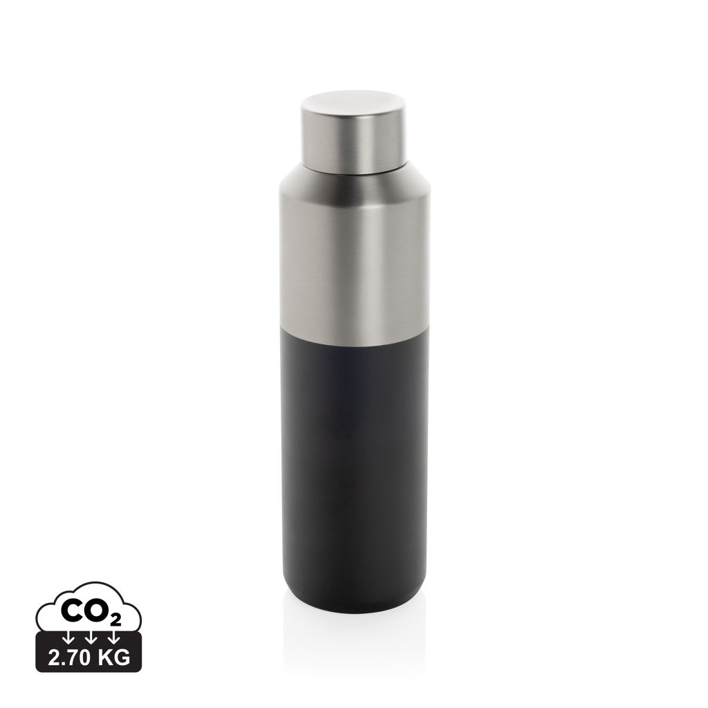 Botella de agua personalizada Fluid de acero reciclado certificado RCS de 600ml - Termos personalizados - Regalo Promocional Personalizado