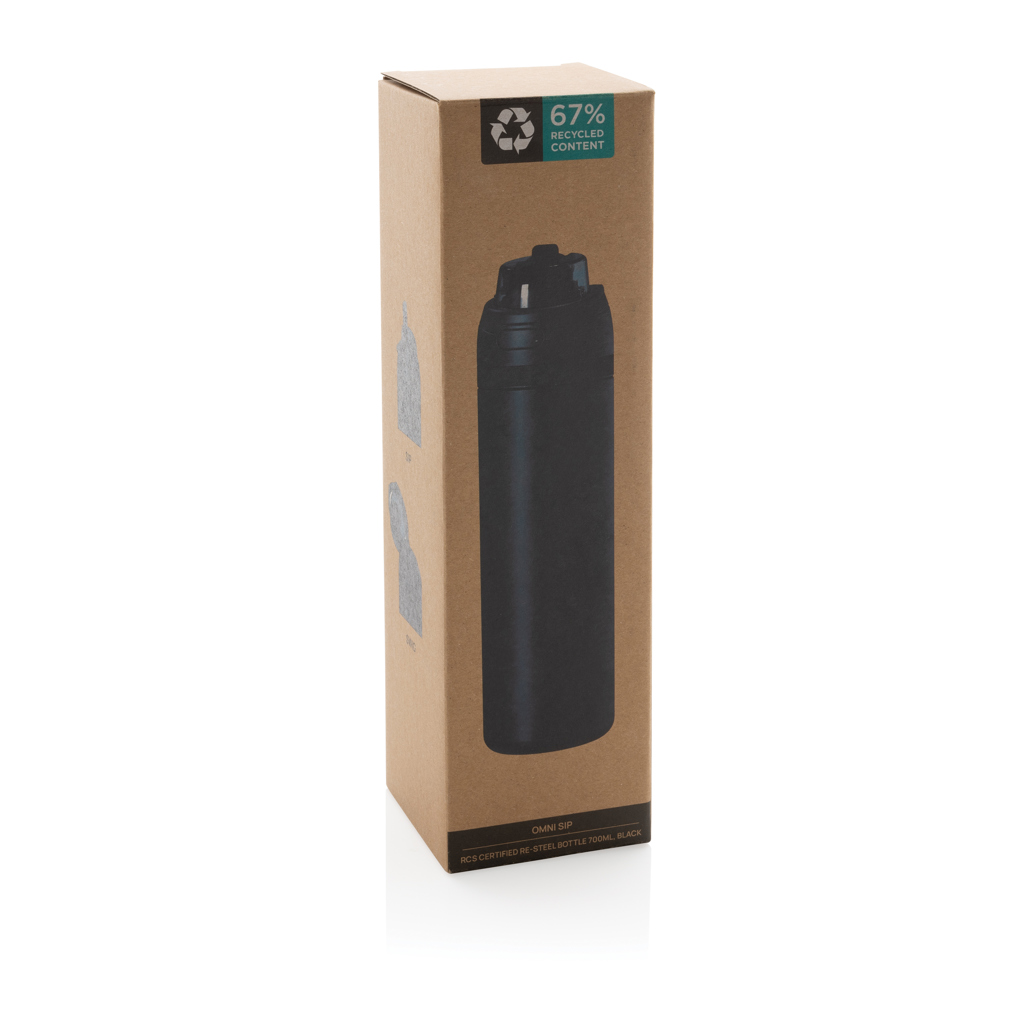 Botella personalizada con cerradura de acero certificada Omni Sip RCS de 700ml - Tazas y botellas - Regalo Promocional Personalizado - imagen 11