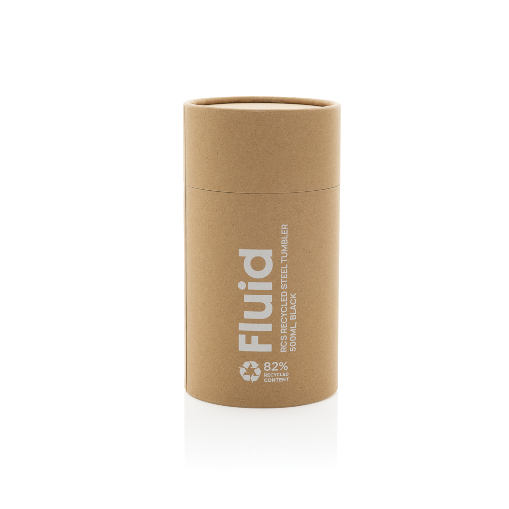 Vaso personalizado Fluid de acero reciclado certificado RCS de 500ml - Tazas y vasos personalizados - Regalo Promocional Personalizado - imagen 8