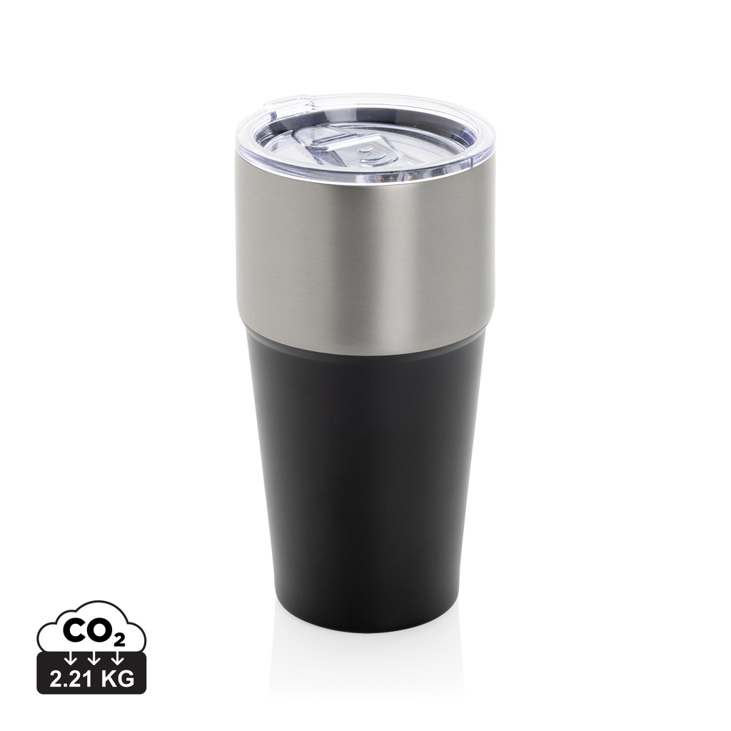 Vaso personalizado Fluid de acero reciclado certificado RCS de 500ml - Tazas y vasos personalizados - Regalo Promocional Personalizado
