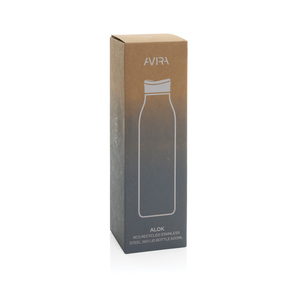 Botella personalizada de agua Avira Alok RCS Re-Steel 360 de 600ml - Termos personalizados - Regalo Promocional Personalizado - imagen 15