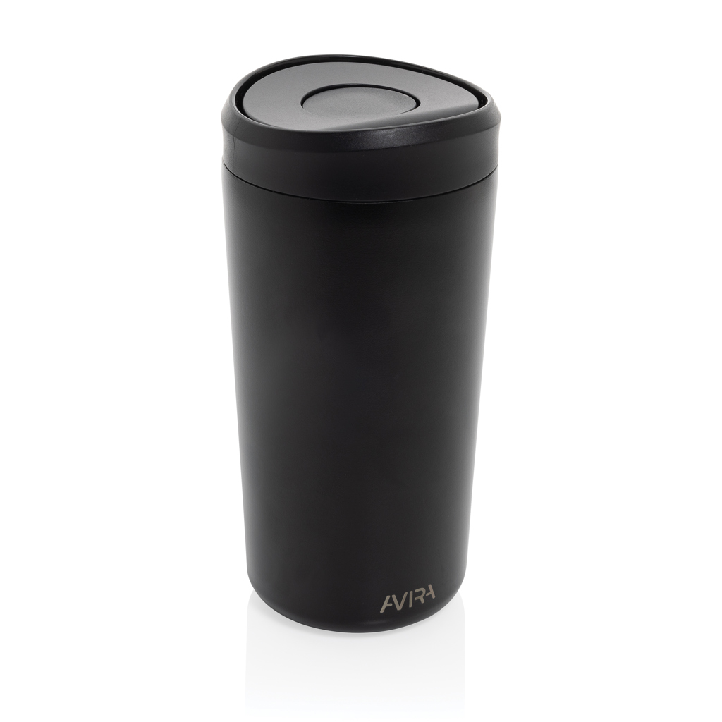 Taza personalizada Avira Alix de acero inoxidable RCS sistema de clic de 400ml - Termos personalizados - Regalo Promocional Personalizado - vista alternativa