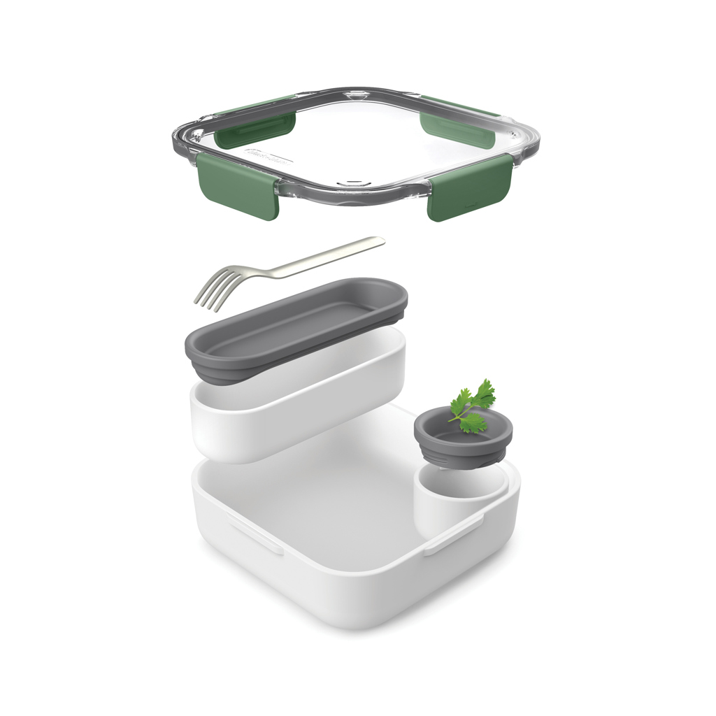 Fiambrera personalizada Black+Blum Original con recipiente interior - Hogar - Regalo Promocional Personalizado - imagen 4