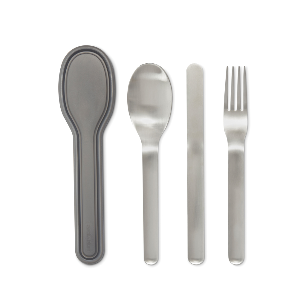 Set de cubiertos personalizado Black+Blum de acero inoxidable - Otros accesorios cocina - Regalo Promocional Personalizado - imagen 3