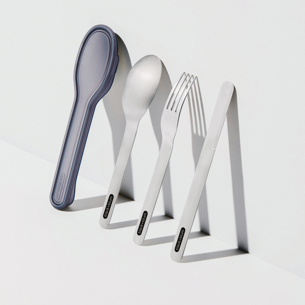 Set de cubiertos personalizado Black+Blum de acero inoxidable - Otros accesorios cocina - Regalo Promocional Personalizado - imagen 6