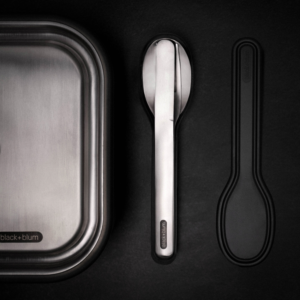 Set de cubiertos personalizado Black+Blum de acero inoxidable - Otros accesorios cocina - Regalo Promocional Personalizado - imagen 7