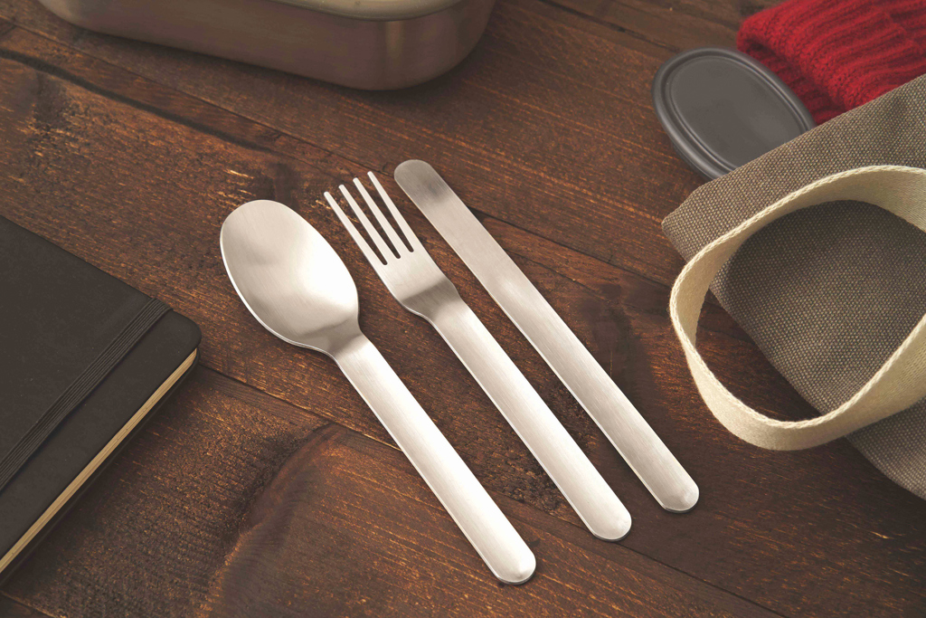 Set de cubiertos personalizado Black+Blum de acero inoxidable - Otros accesorios cocina - Regalo Promocional Personalizado - imagen 8