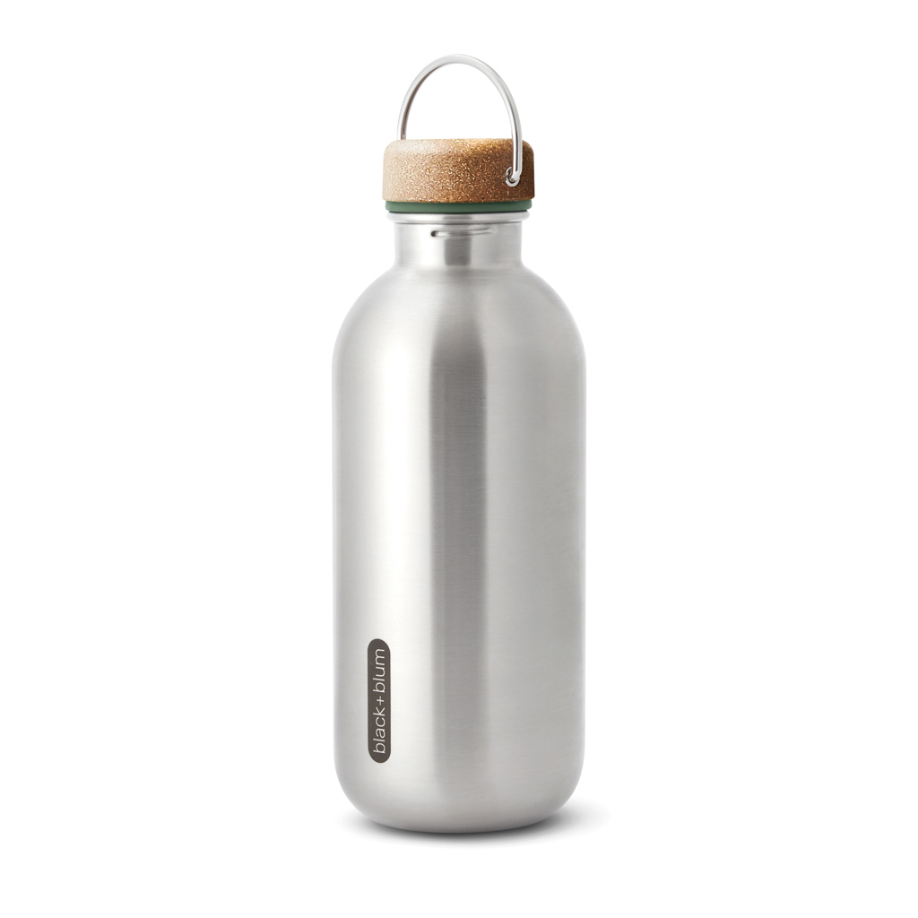Botella de agua de acero Black+Blum 600ml - Tazas y botellas - Regalo Promocional Personalizado - vista alternativa