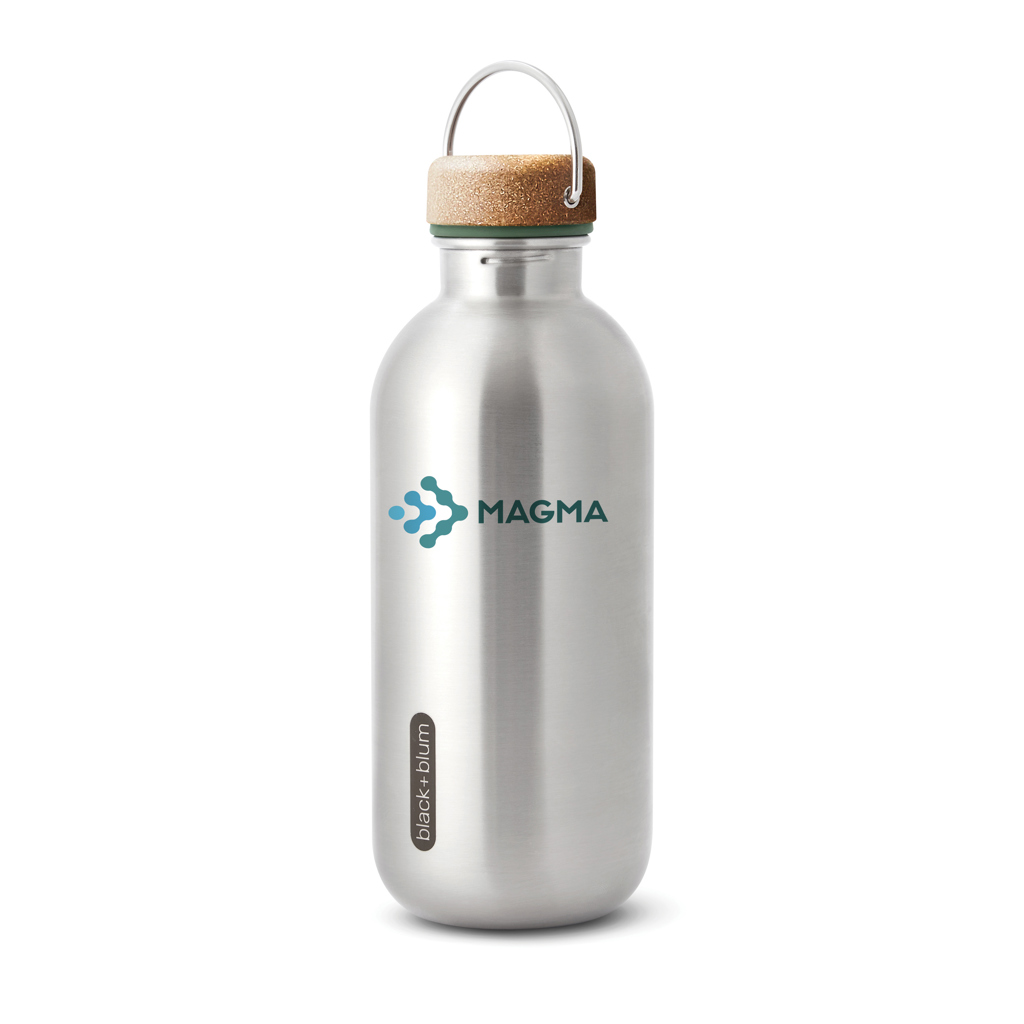 Botella de agua de acero Black+Blum 600ml - Tazas y botellas - Regalo Promocional Personalizado - imagen 6
