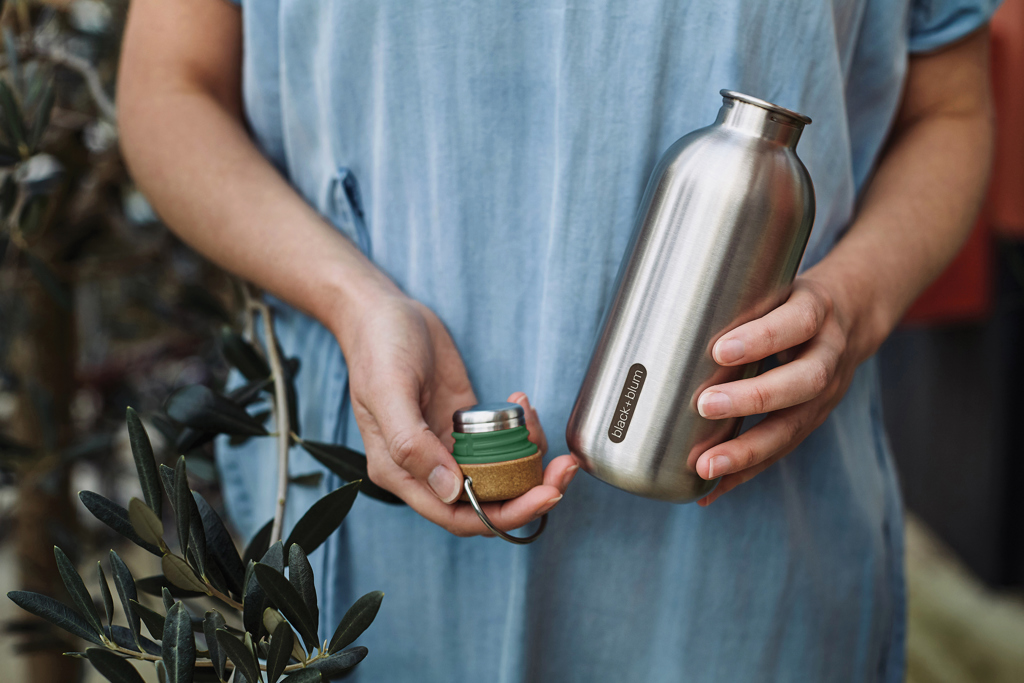 Botella de agua de acero Black+Blum 600ml - Tazas y botellas - Regalo Promocional Personalizado - imagen 11