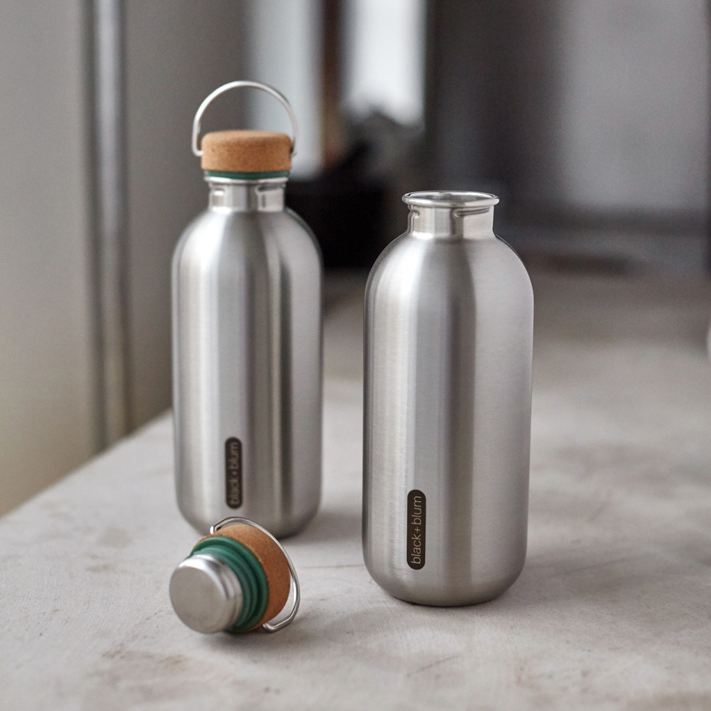 Botella de agua de acero Black+Blum 600ml - Tazas y botellas - Regalo Promocional Personalizado - imagen 15