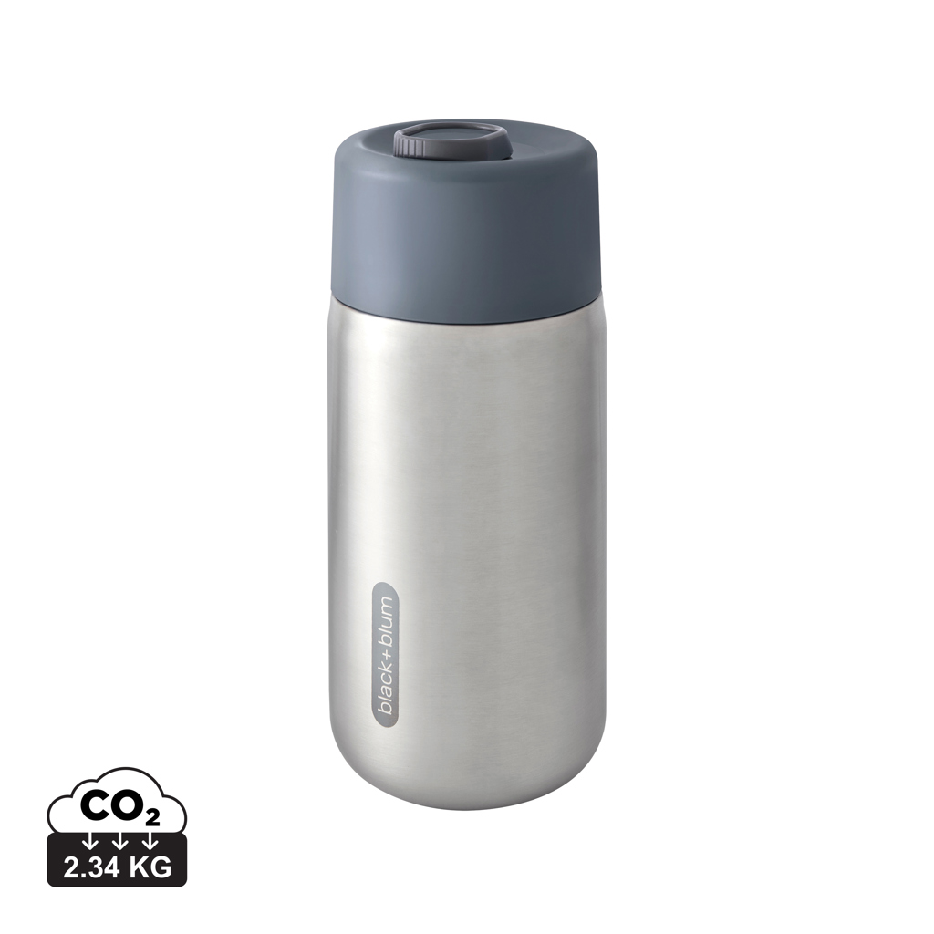 Taza personalizada aislada antigoteo de acero inoxidable Black+Blum - Tazas y vasos personalizados - Regalo Promocional Personalizado