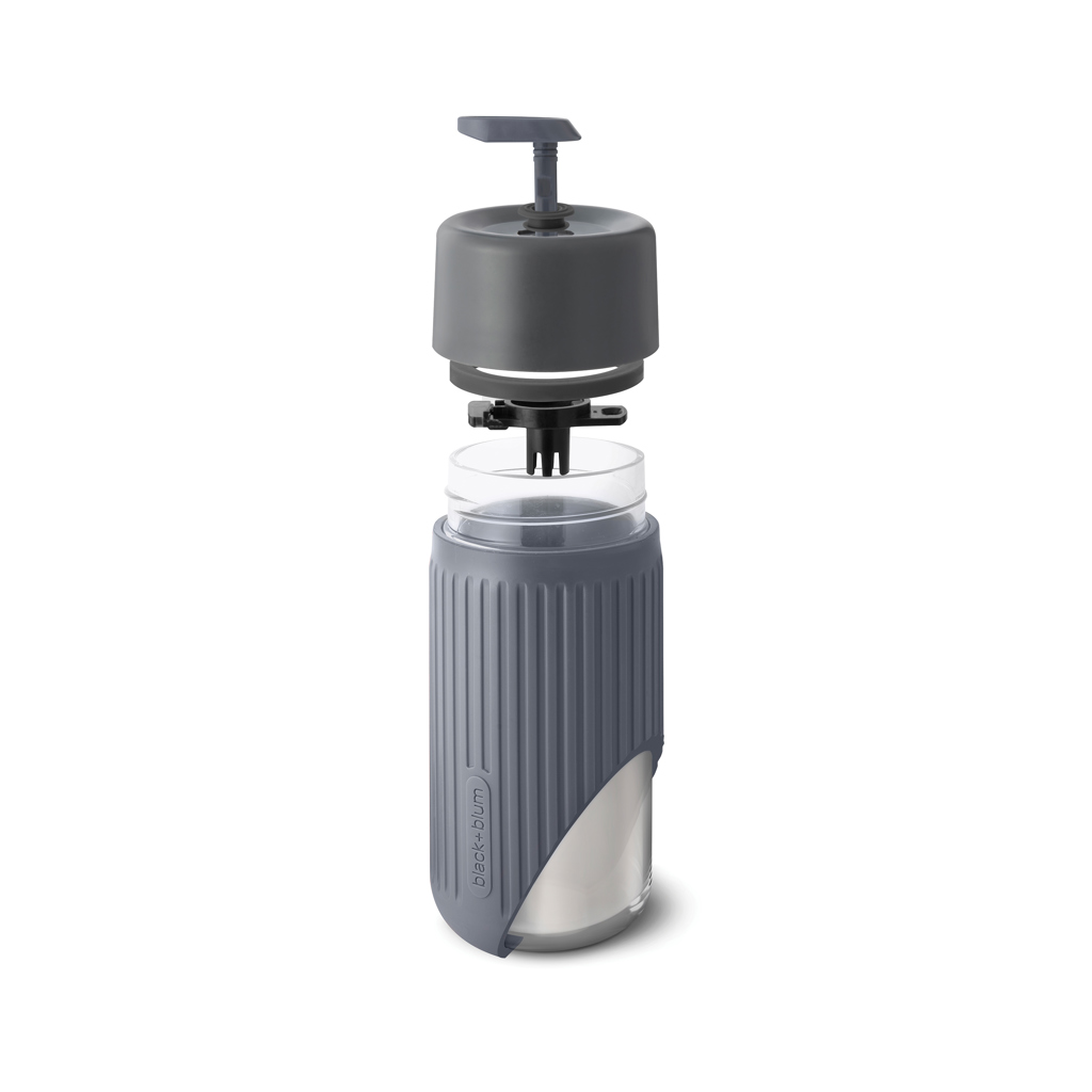 Vaso de vidrio Black+Blum de 340 ml - Tazas y vasos personalizados - Regalo Promocional Personalizado - imagen 5