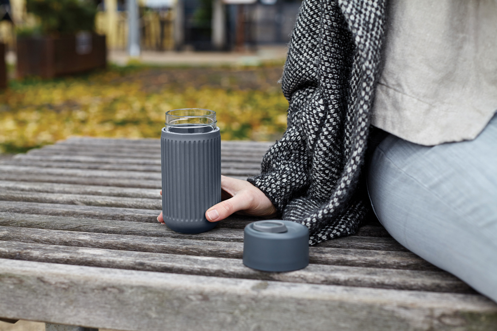 Vaso de vidrio Black+Blum de 340 ml - Tazas y vasos personalizados - Regalo Promocional Personalizado - imagen 7