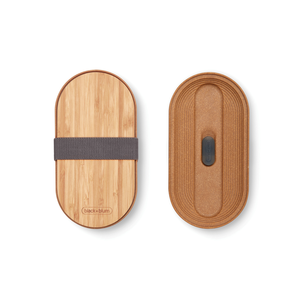 Tuppers Bento Doble de acero inoxidable Black+Blum - Termos personalizados - Regalo Promocional Personalizado - imagen 11