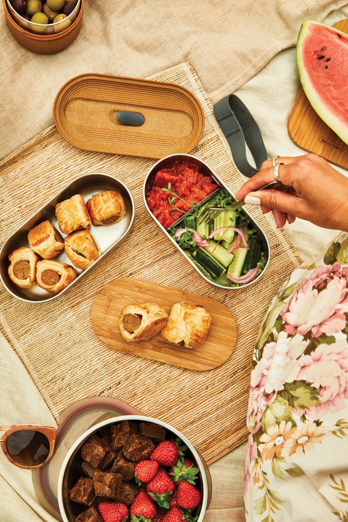 Tuppers Bento Doble de acero inoxidable Black+Blum - Termos personalizados - Regalo Promocional Personalizado - imagen 17