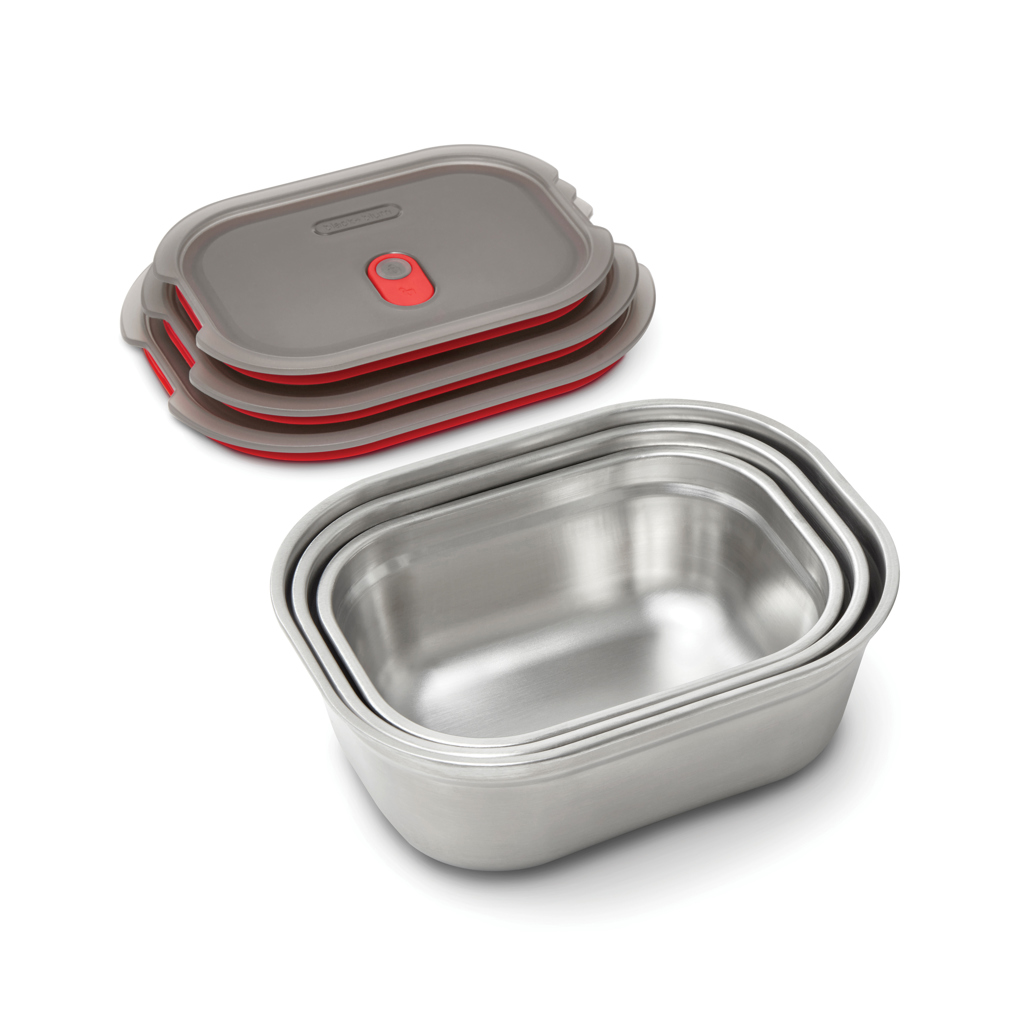 Tupper comida Black+Blum (3 piezas) - Hogar - Regalo Promocional Personalizado - imagen 4