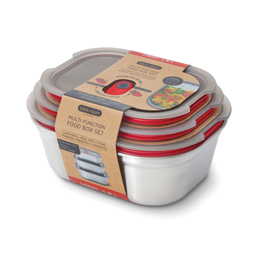 Tupper comida Black+Blum (3 piezas) - Hogar - Regalo Promocional Personalizado - imagen 25