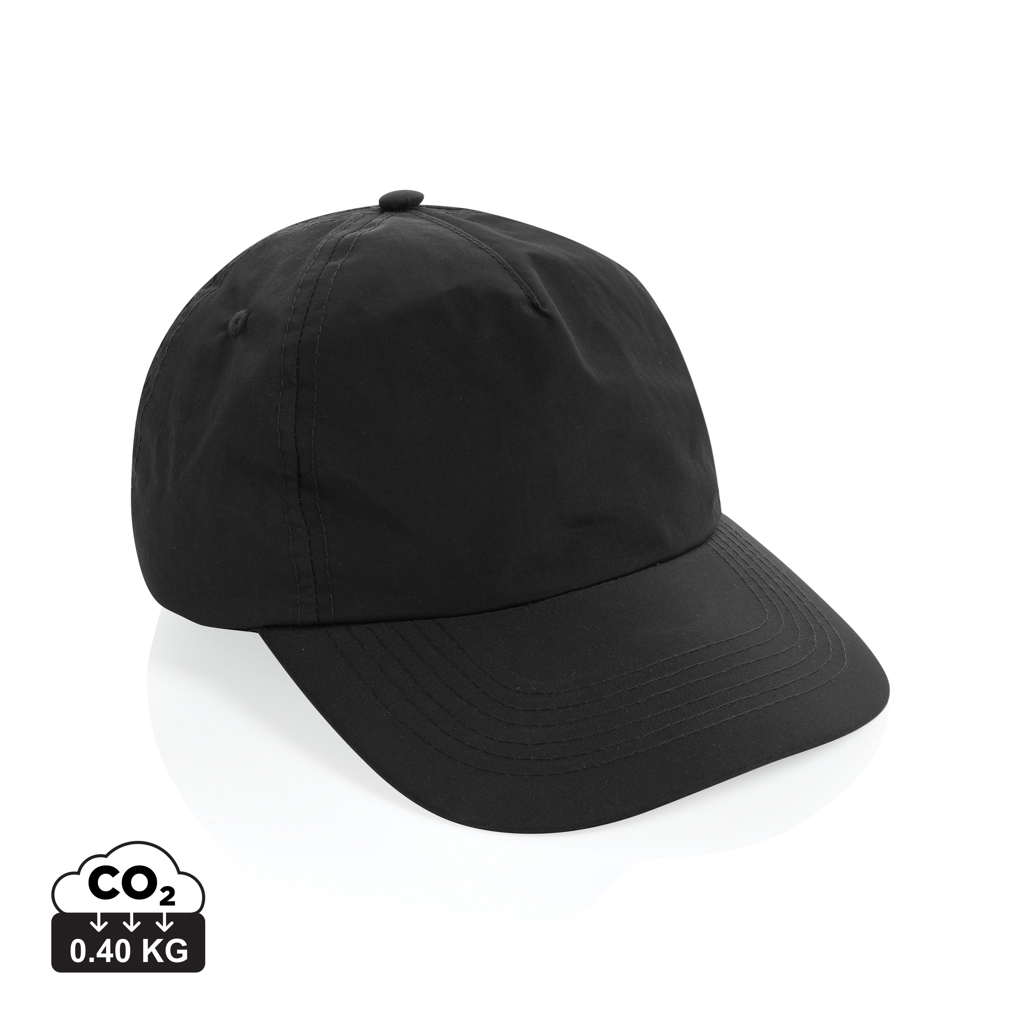Gorra de béisbol KENTO URBAN RCS 5 paneles nailon reciclado - Novedades - Regalo Promocional Personalizado