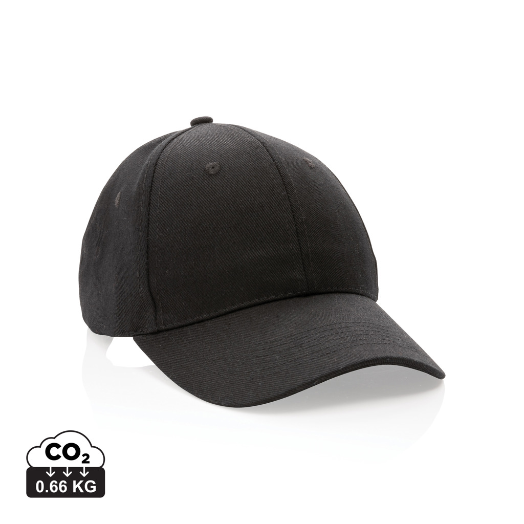 Gorra personalizada Impact 6 paneles 280gr de algodón reciclado - Gorras y sombreros - Regalo Promocional Personalizado