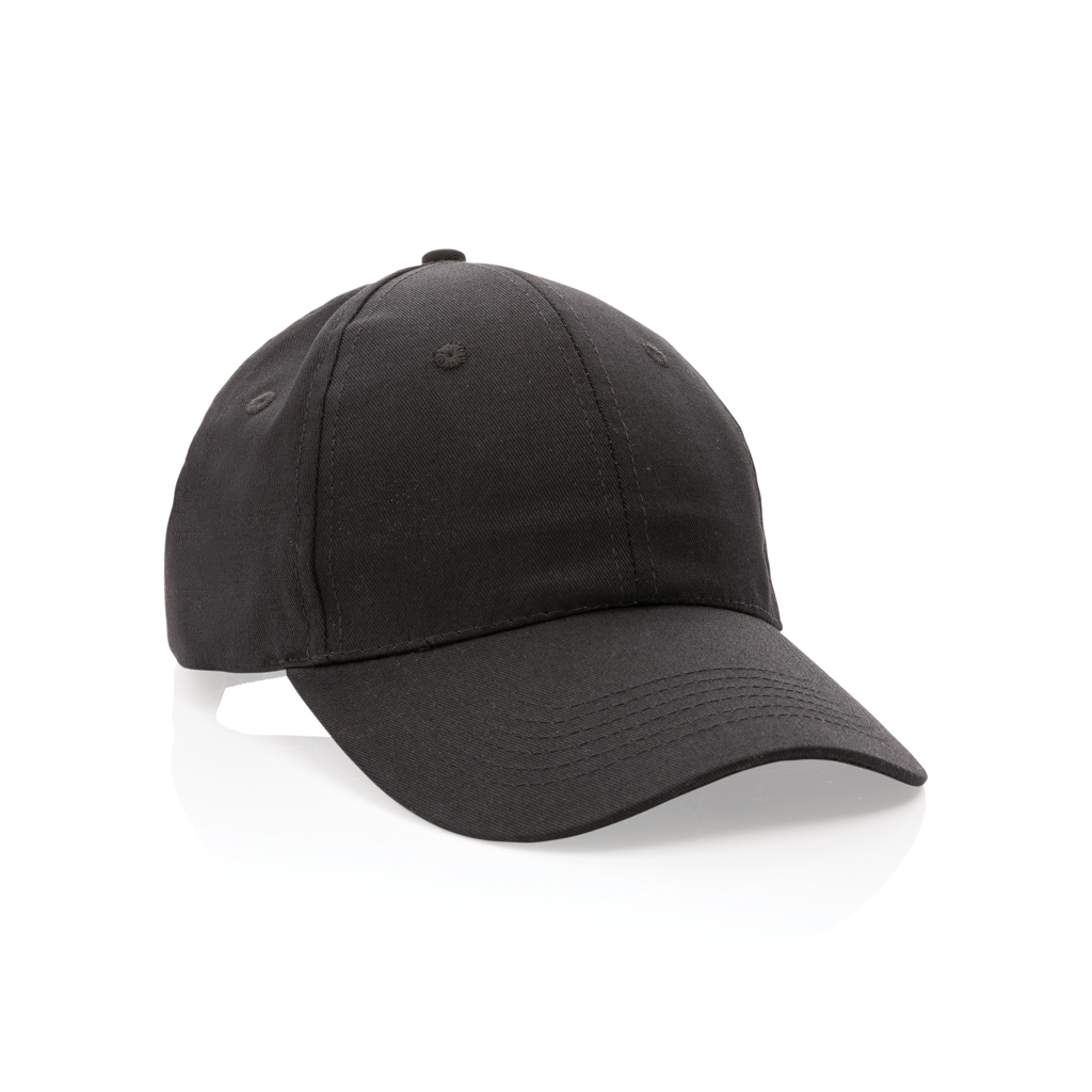 Gorra Impact de algodón reciclado con trazador AWARE™ - Gorras y sombreros - Regalo Promocional Personalizado - vista alternativa