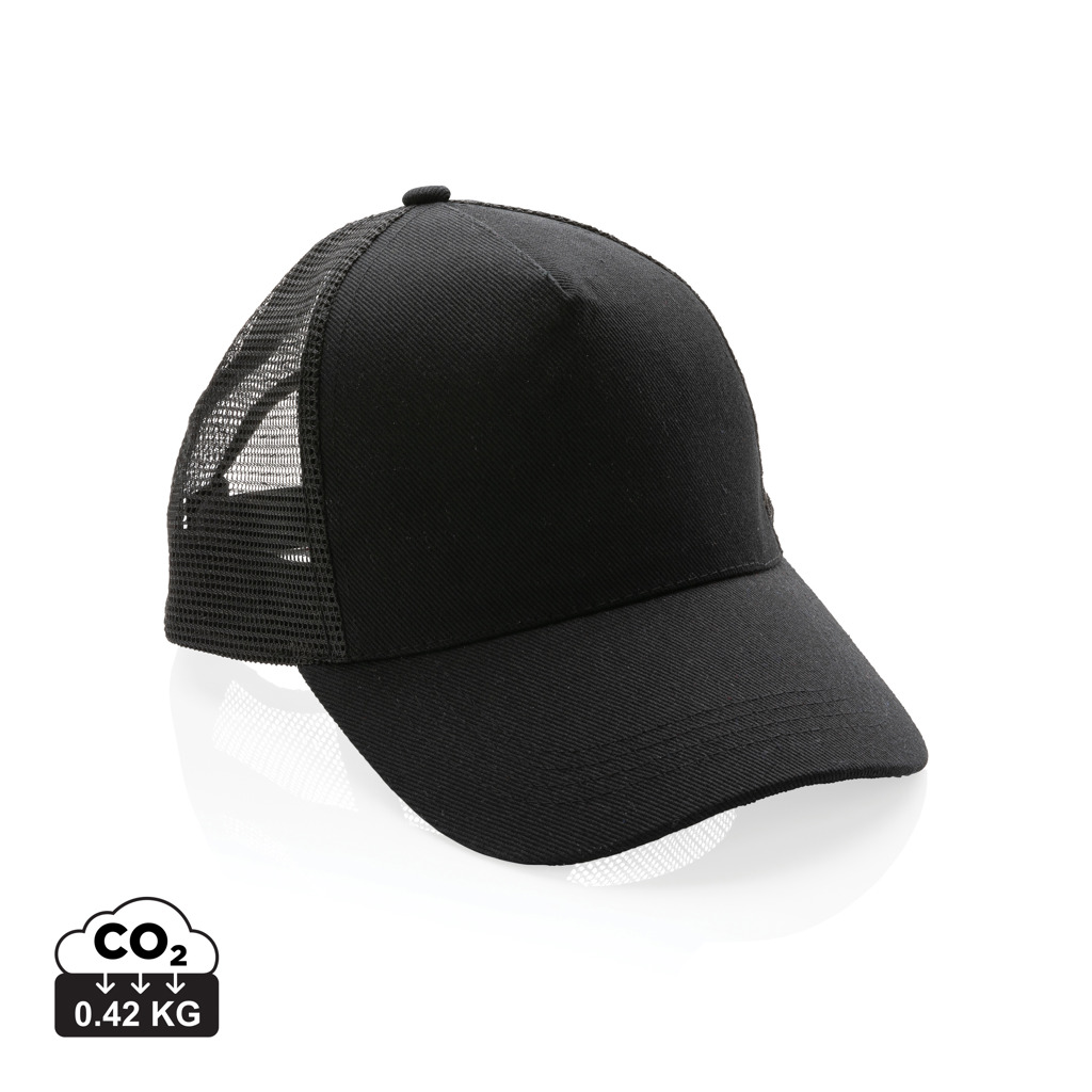 Gorra 5 paneles de algodón cepillado 190 gr Impact AWARE ™ - Gorras y sombreros - Regalo Promocional Personalizado