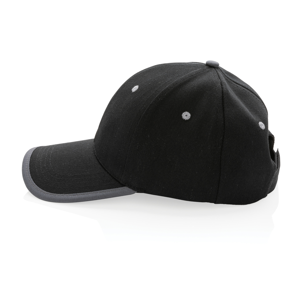 Gorra de 6 paneles de algodón cepillado 280gr Impact AWARE ™ - Gorras y sombreros - Regalo Promocional Personalizado - imagen 5