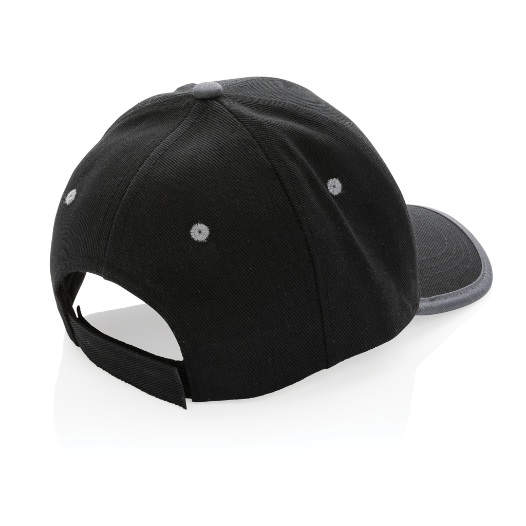 Gorra de 6 paneles de algodón cepillado 280gr Impact AWARE ™ - Gorras y sombreros - Regalo Promocional Personalizado - imagen 6