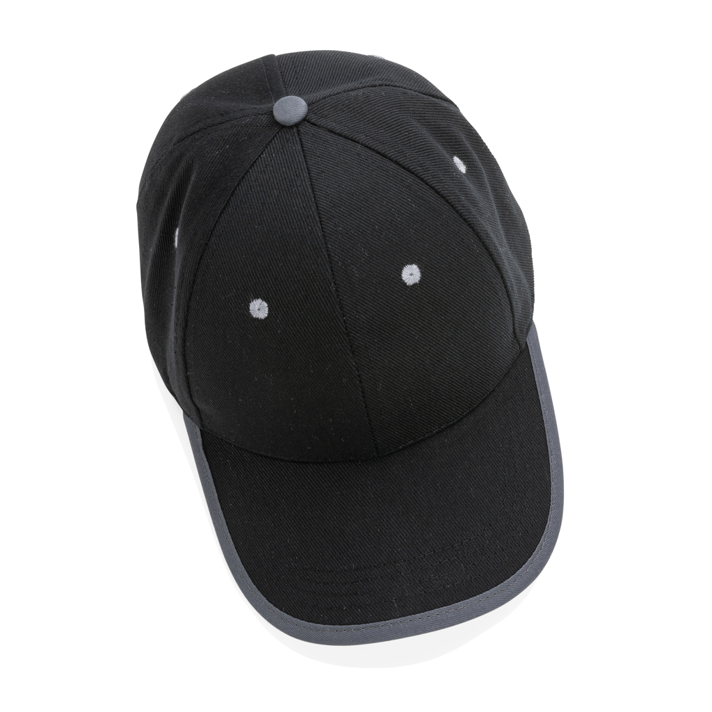 Gorra de 6 paneles de algodón cepillado 280gr Impact AWARE ™ - Gorras y sombreros - Regalo Promocional Personalizado - imagen 7