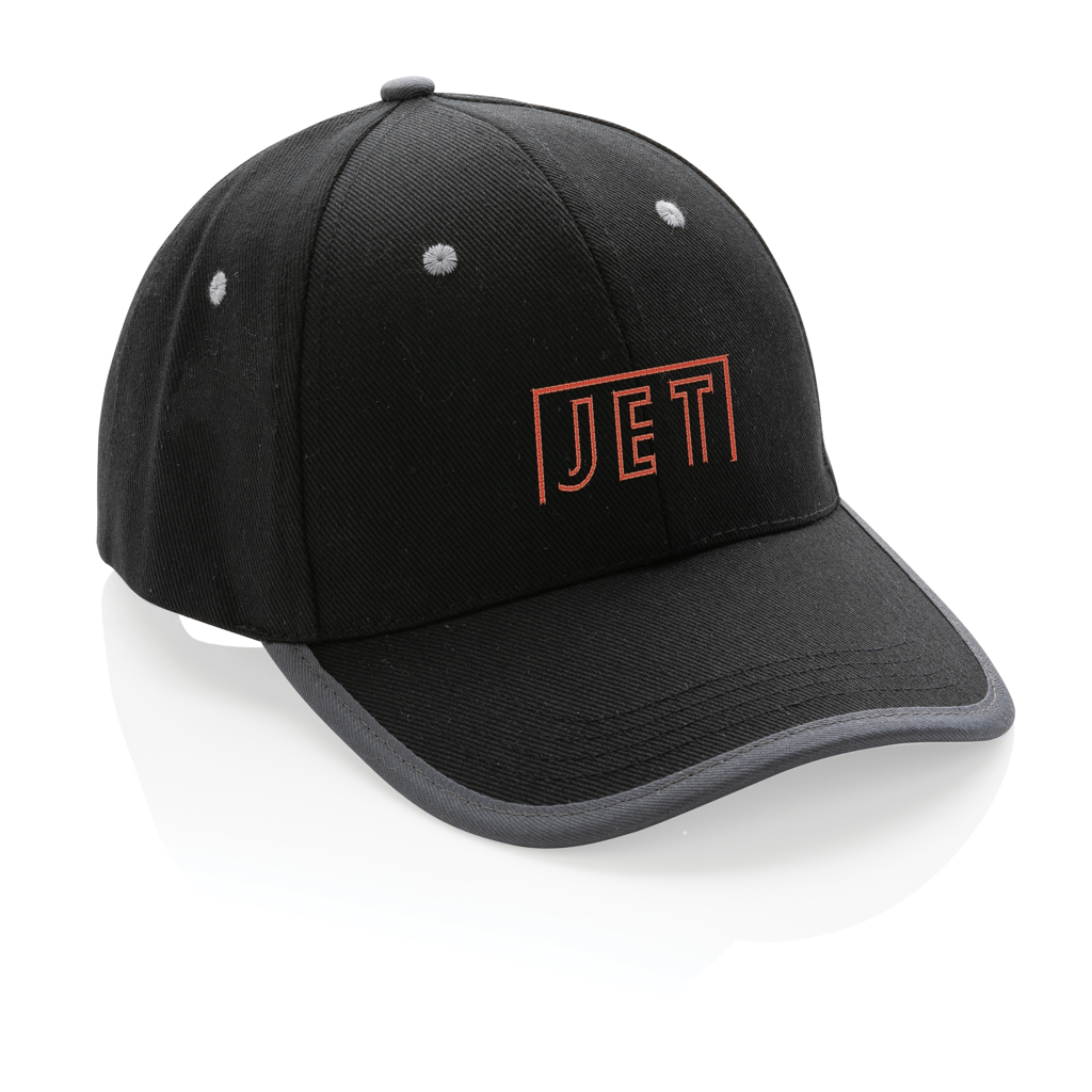 Gorra de 6 paneles de algodón cepillado 280gr Impact AWARE ™ - Gorras y sombreros - Regalo Promocional Personalizado - imagen 9