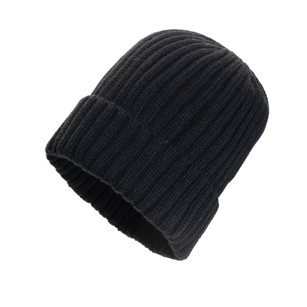 Gorro personalizado Kennedi AWARE™ Polylana® con canalé grande - Gorros personalizados - Regalo Promocional Personalizado - imagen 2
